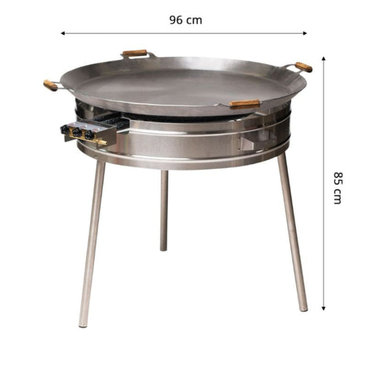 GrillSymbol Paella Cooking Set Basic-960 96cm