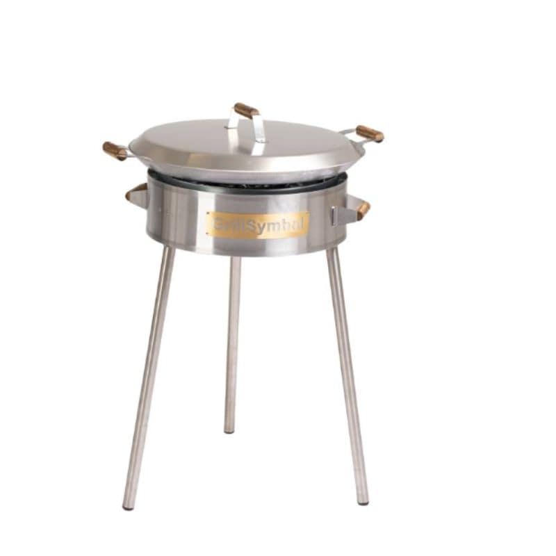 GrillSymbol Paella Cooking Set PRO-580 Inox -  58 cm