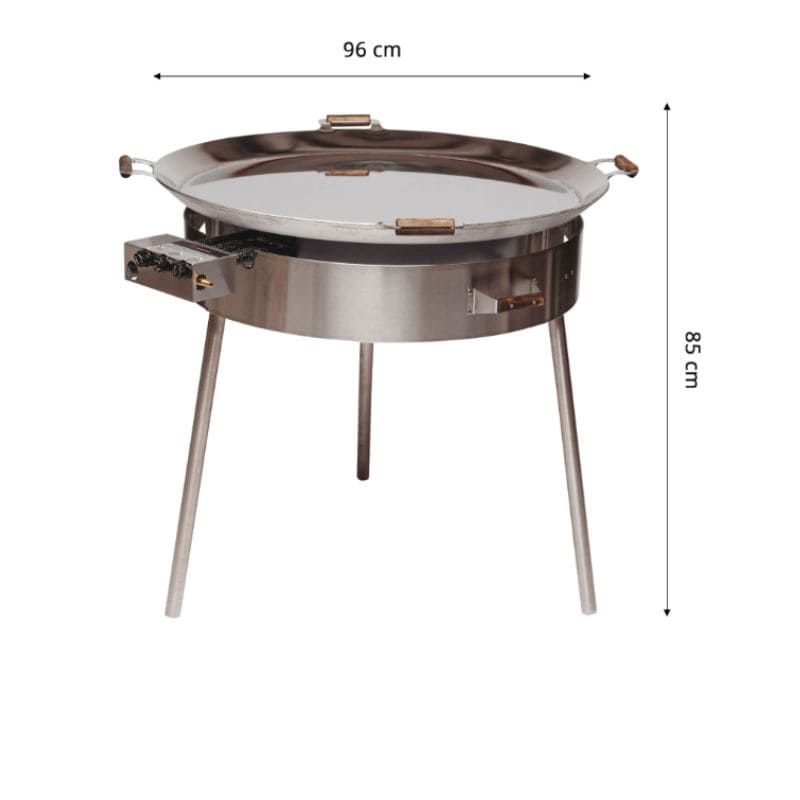 GrillSymbol Paella Cooking Set PRO-960 - inox