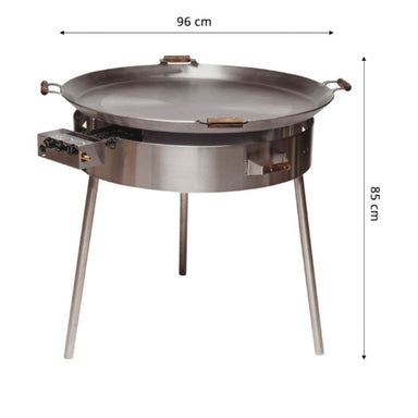 GrillSymbol Paella Cooking Set PRO-960 Light 96cm