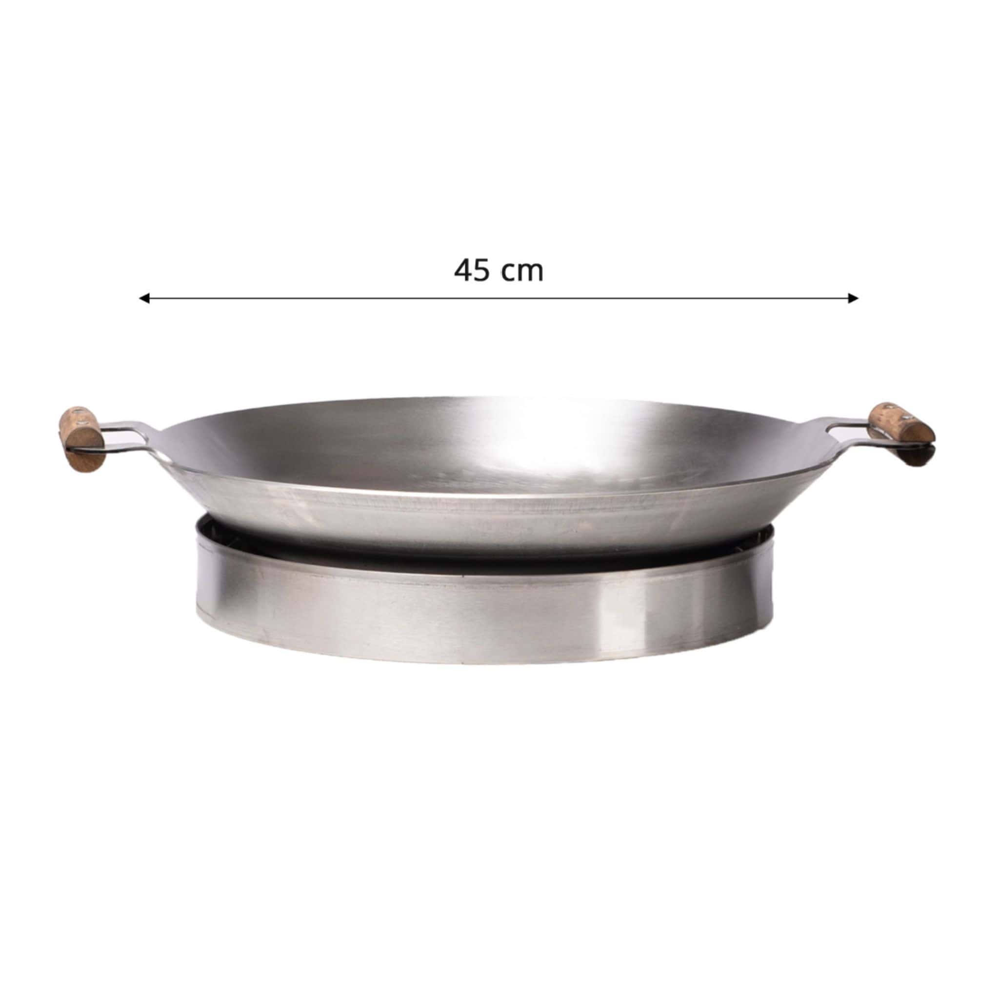 GrillSymbol Wok-Solution 450 inox