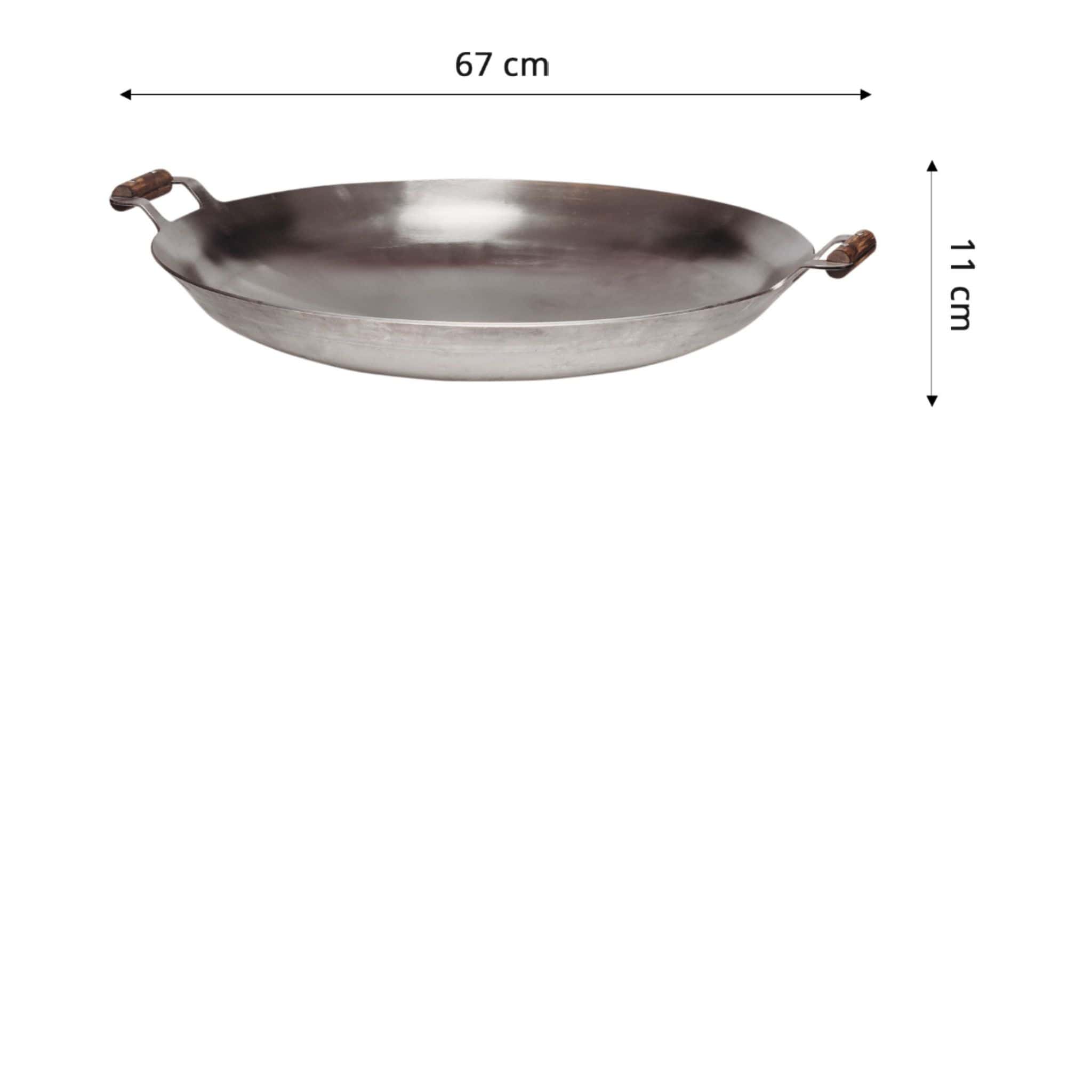 GrillSymbol Wok Pan WP-675, ø 67 cm