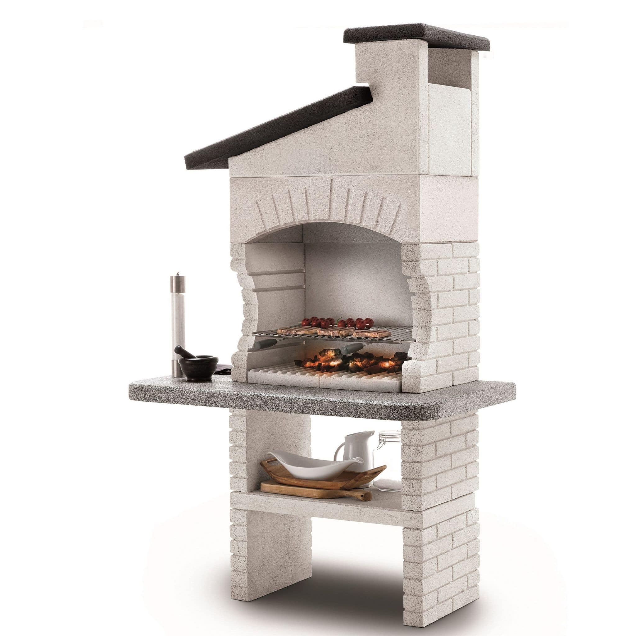 Guanaco 2 Masonry Wood or Charcoal Barbecue