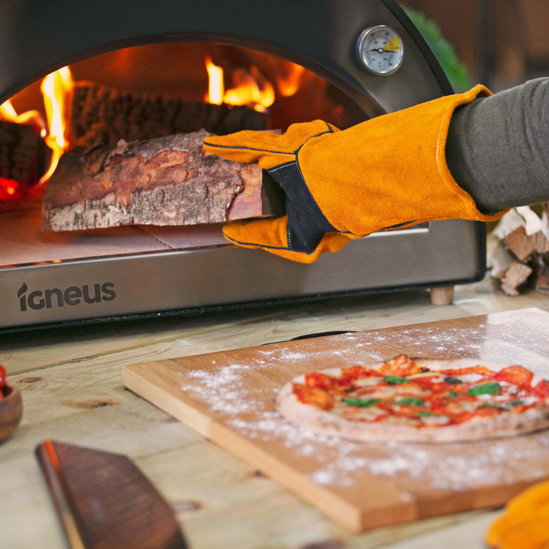 Heat Resistant Gauntlet Pizza Oven Gloves