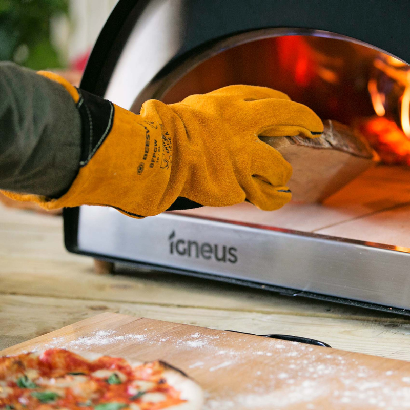 Heat Resistant Gauntlet Pizza Oven Gloves