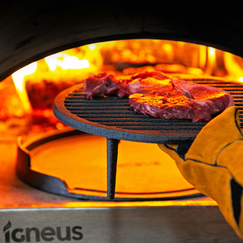 Igneus Tuscan Grill Cast Iron Cookware Pizza Grill