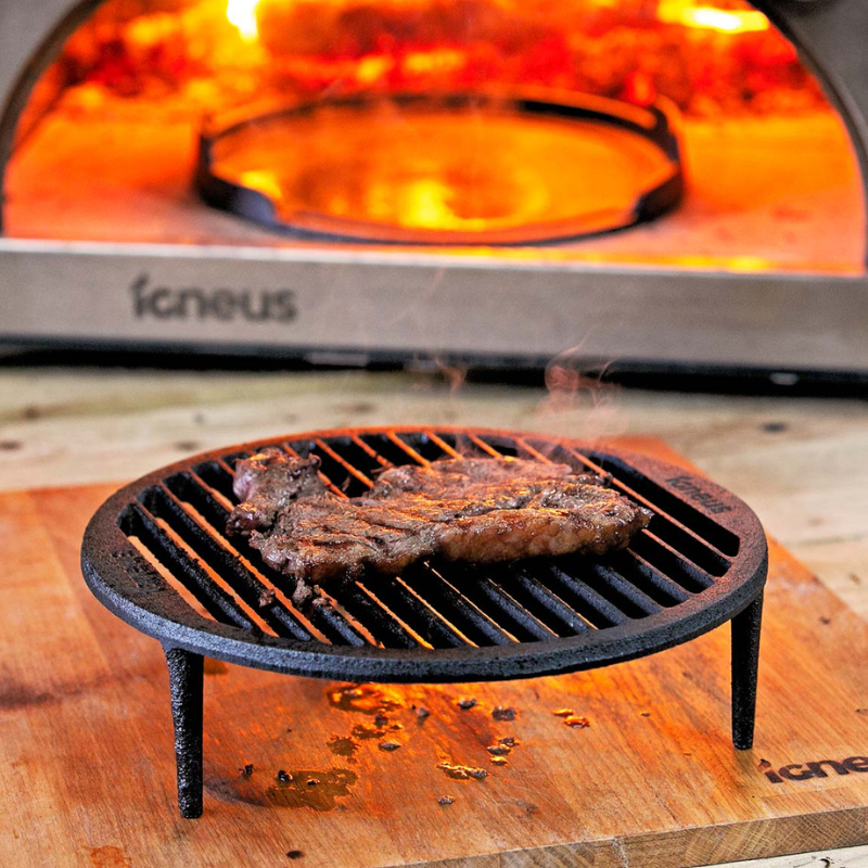 Igneus Tuscan Grill Cast Iron Cookware Pizza Grill