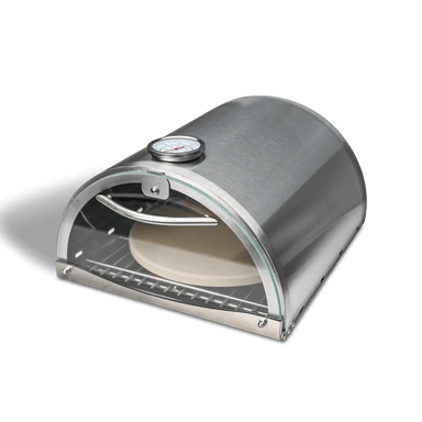 Mont Alpi Stainless Steel Side Burner Pizza Oven