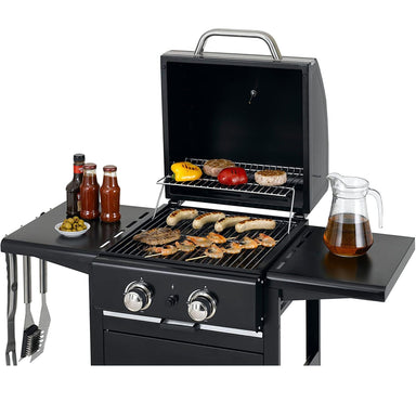 Mayfield Outdoor 2 Burner Gas BBQ Grill