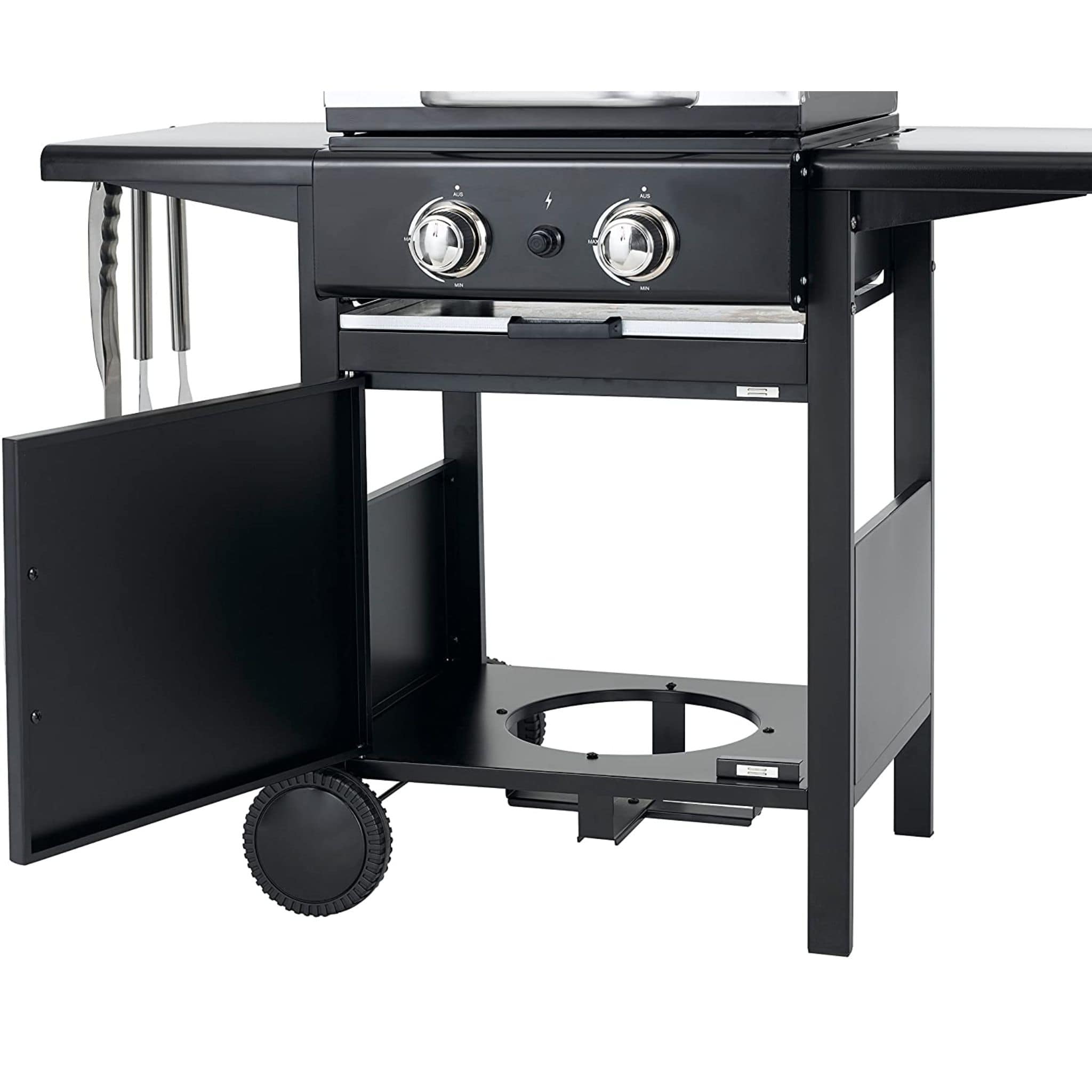 Mayfield Outdoor 2 Burner Gas BBQ Grill