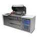 Mont Alpi Stainless Steel Deluxe 6 Burner With Side Burner & Fridge