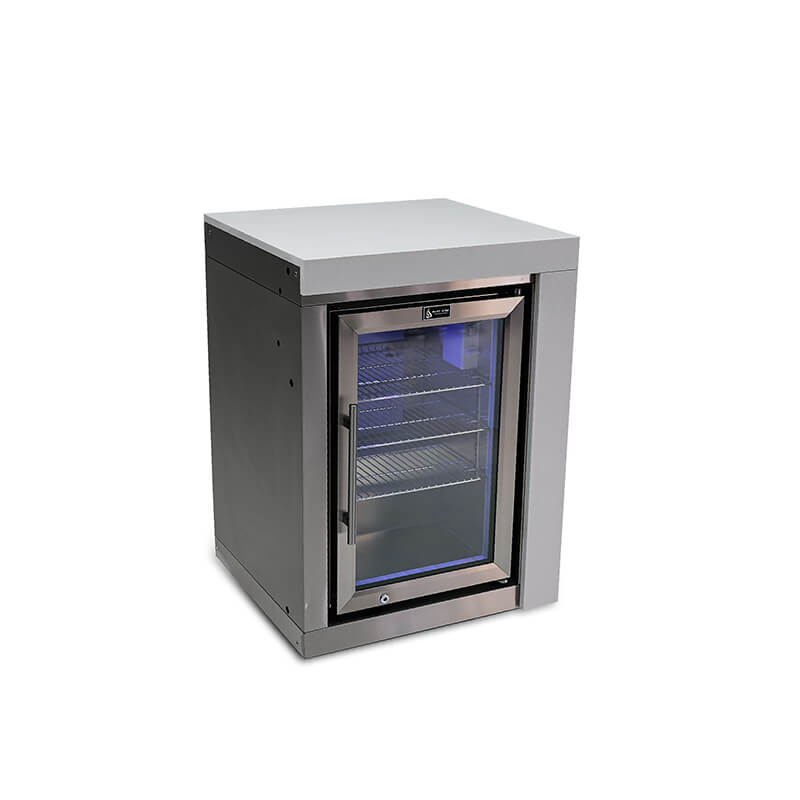 Mont Alpi Stainless Steel Fridge Unit