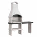 Palazzetti Orlando Masonry BBQ Grill - Wood