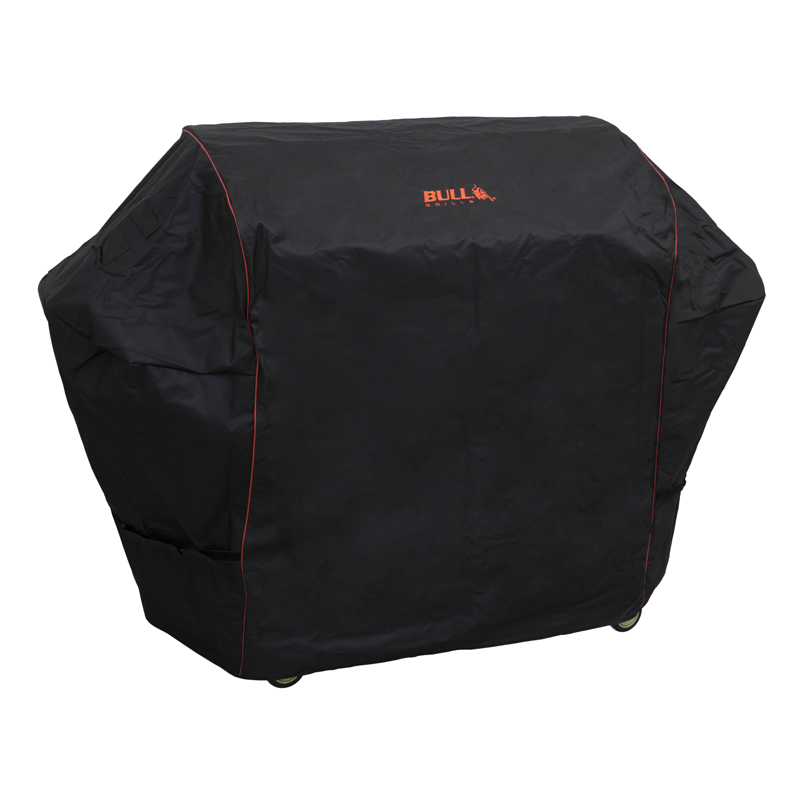 76cm Premium Cart Cover (Black With Red Piping)