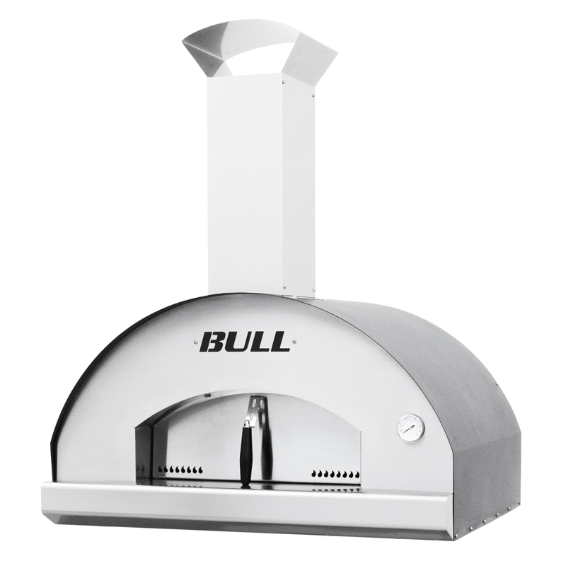 BULL Extra Large Wood-Fired Pizza Oven 80x60cm