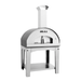 BULL Extra Large Wood-Fired Pizza Oven 80x60cm & Cart (Complete)