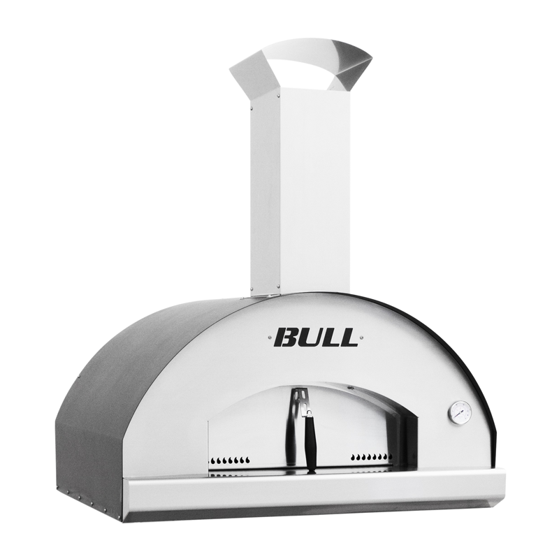 BULL Extra Large Wood-Fired Pizza Oven 80x60cm