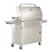 Bull BRAHMA 97cm Burner Grill Cart With Lights & Rotisserie & Rear Burner