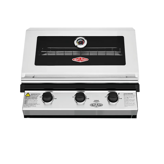 BeefEater 1200S Series 3 Burner Built-In BBQ 
