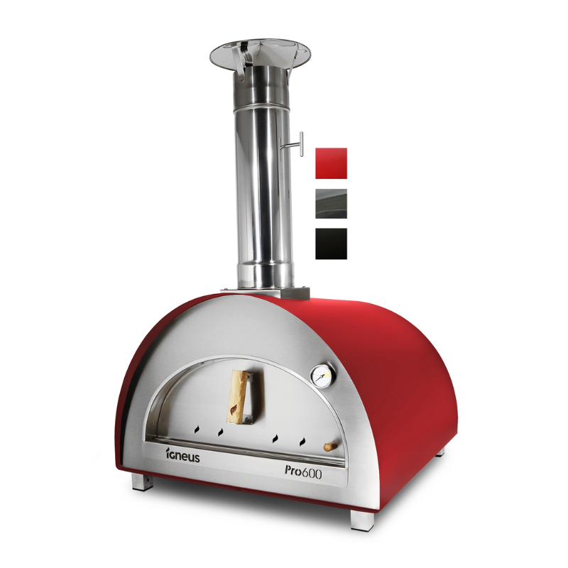 Igneus Pro 600 Pizza Oven - Red