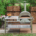 GrillSymbol Wood Fired Pizza Oven with Stand and Side Table Pizzo-XL-S